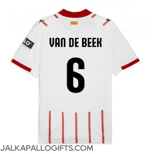 Girona Donny van de Beek #6 Kotipaita 2025-26 Lyhythihainen